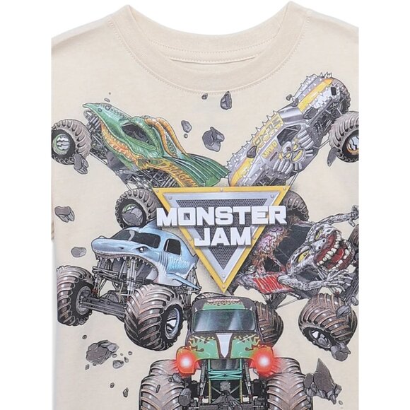 Monster Jam Toddler Short Sleeve Crewneck Tee - Picture 3 of 6